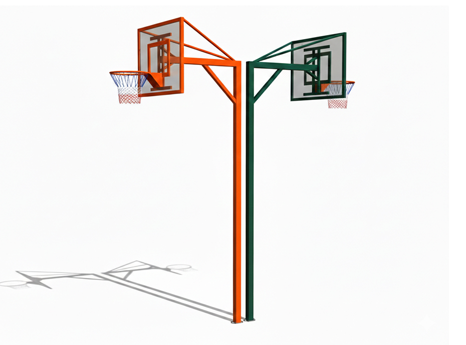 Antrenman Tipi İki Yönlü Basketbol Potası Cam Panyalı(90×120) .K