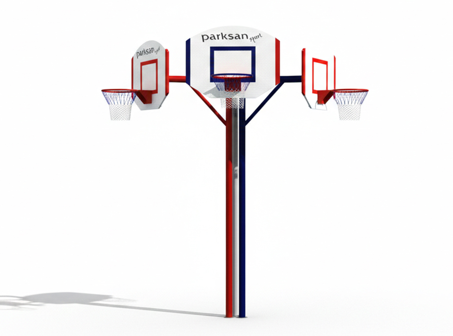 Antrenman Tipi Üç Yönlü Basketbol Potası Fiber Panyalı(90×120).K