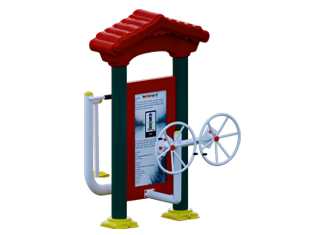 Park Spor Aletleri Panolu Havada Yürüyüş ve Kol Çevirme - 81503